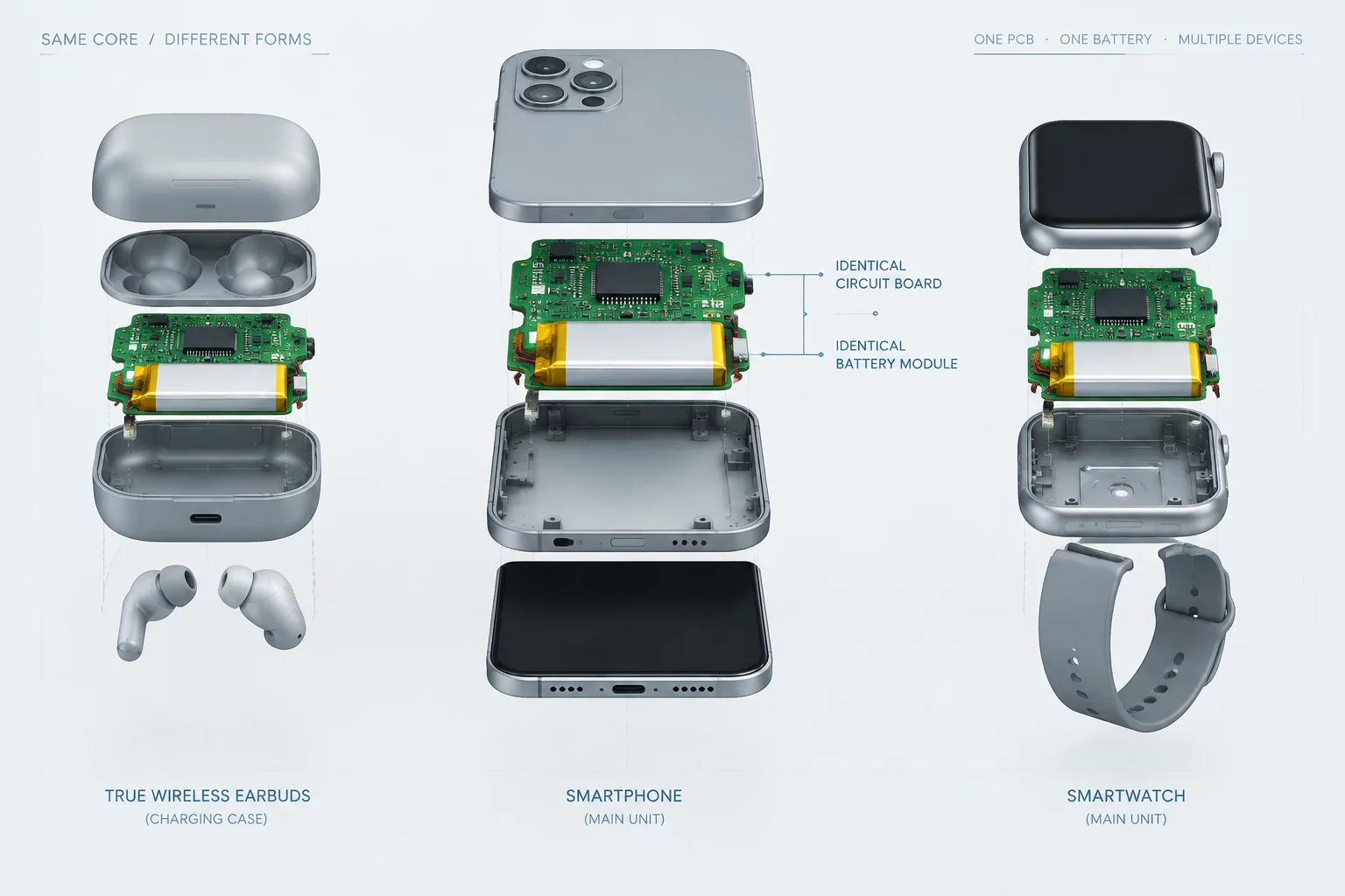 Shared Parts Across a Product Family