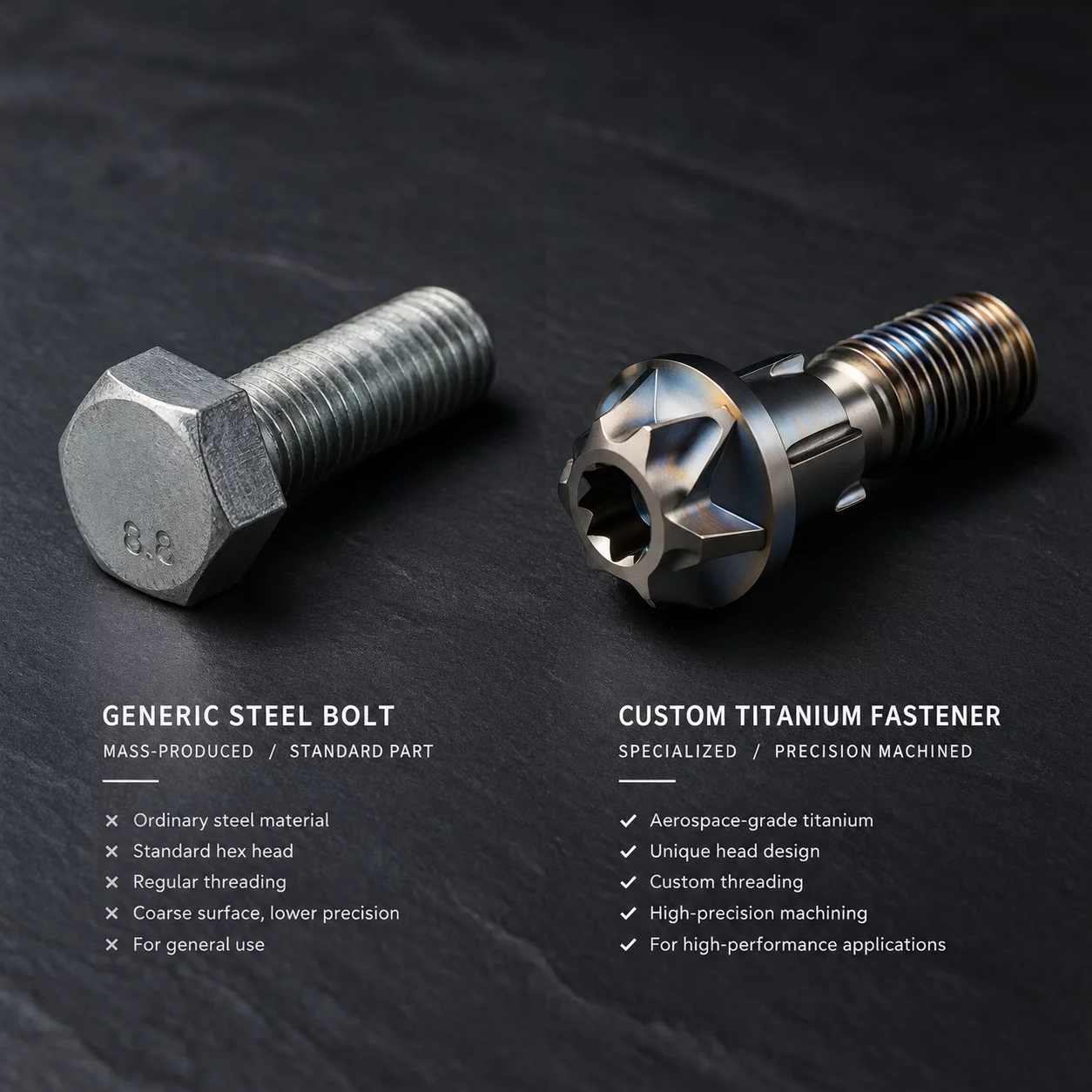 Standard Components Versus Custom Components